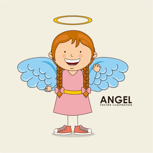 Desenho de anjo