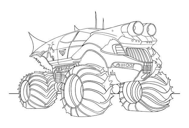 Desenhos de carros para colorir: 35 modelos incríveis!  Desenhos para colorir  carros, Carros para colorir, Desenhos de carros