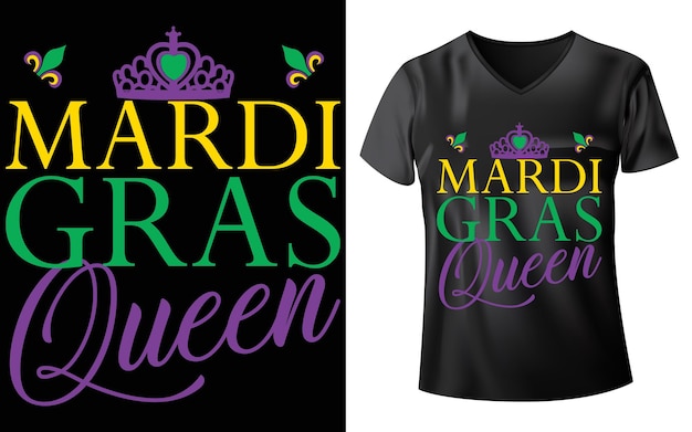 Desenho de camisa de mardi gras