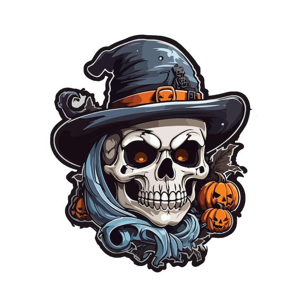 Vetor desenho de camiseta de halloween