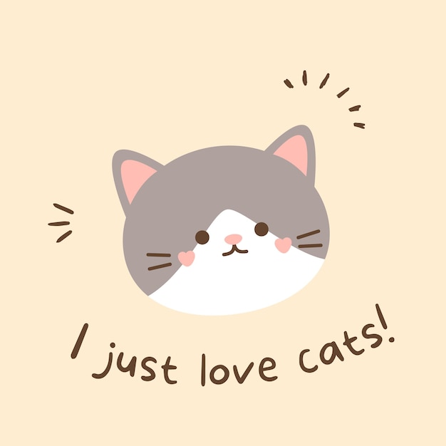 Desenho de camiseta de tema gato com ilustração