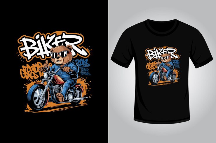 Vetor desenho de camisetas de roupa de rua