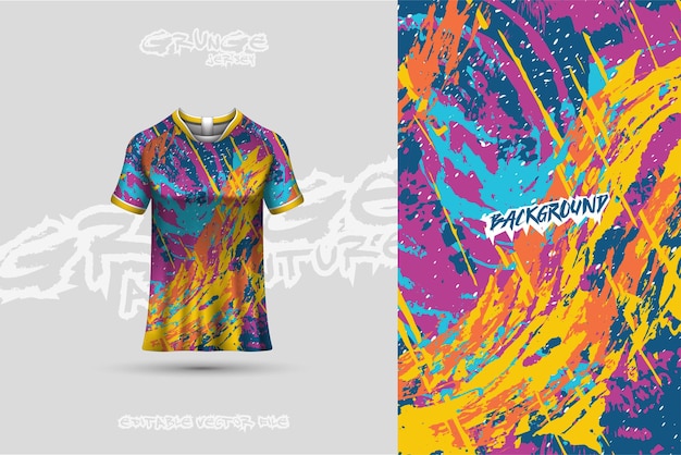 Vetor desenho de camisola esportiva vetor desenho esportivo para camisola de jogo de corrida de futebol vector