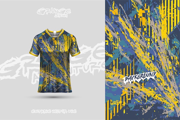 Vetor desenho de camisola esportiva vetor desenho esportivo para camisola de jogo de corrida de futebol vector