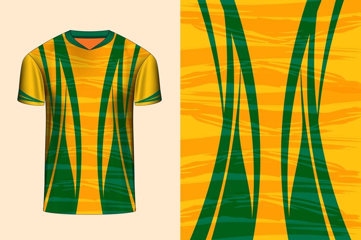 Desenho de camisola para esportes Futebol Críquete Futebol Kit de corrida desenho vetorial camiseta