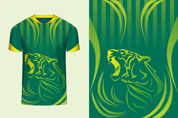 Desenho de camisola para esportes Futebol Críquete Futebol Kit de corrida desenho vetorial camiseta