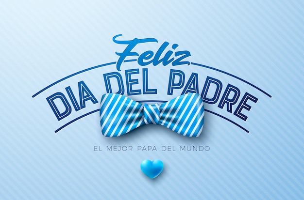 Desenho de cartão de saudação do Dia dos Pais com papagaio listrado e coração em fundo azul claro