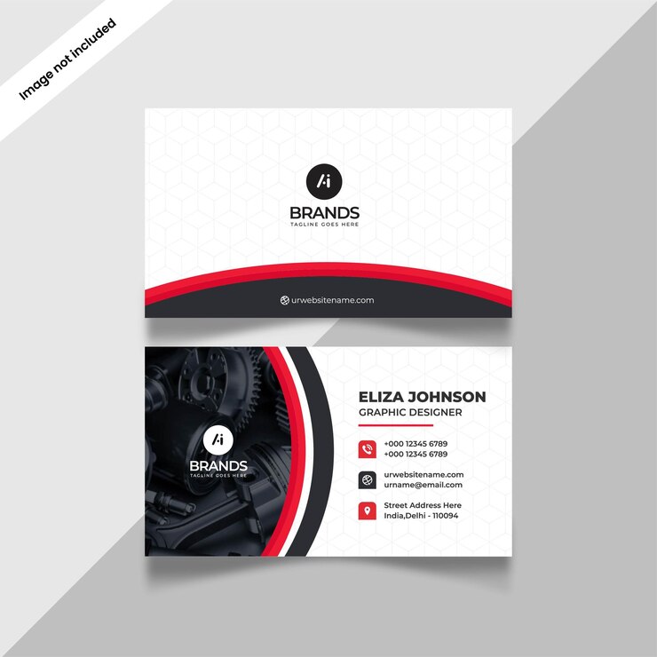 Vetor desenho de cartão de visita ou de visita profissional, moderno, limpo e minimalista