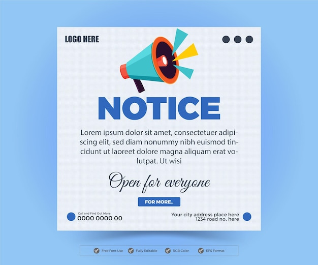 Desenho de cartazes de promoção de anúncios
