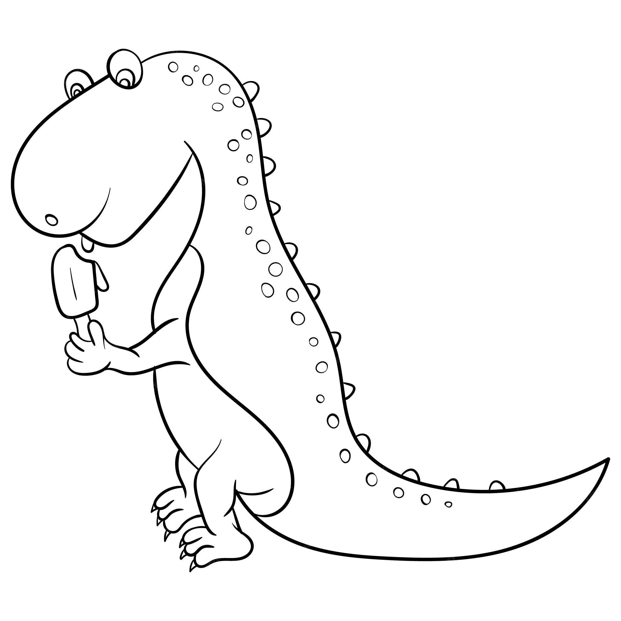 Desenhos do Dinossauro para colorir