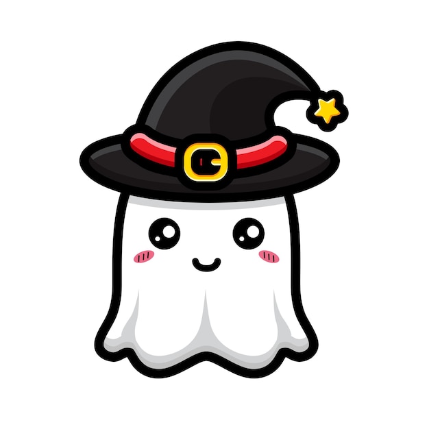 FANTASMA DE HALLOWEEN Como desenhar Fantasma dia das bruxas Desenhos Kawaii  - Desenhos para Desenhar 