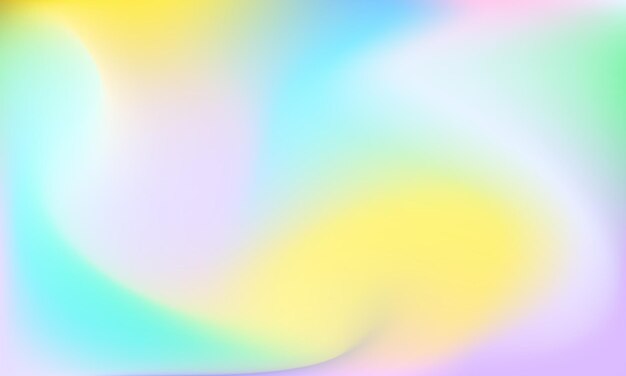 Desenho de fundo abstrato holográfico vetorial