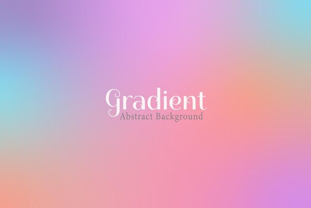 Desenho de fundo com gradiente abstrato e colorido
