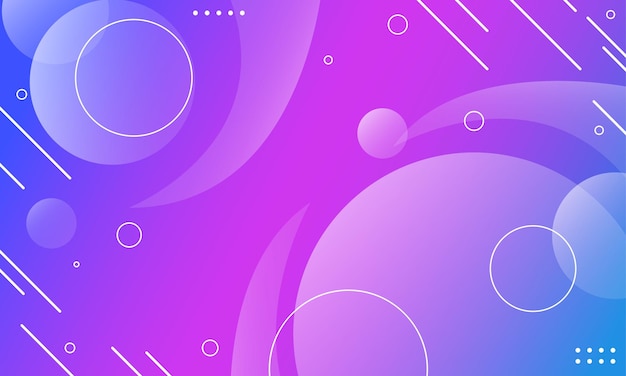 Desenho de fundo de gradiente roxo