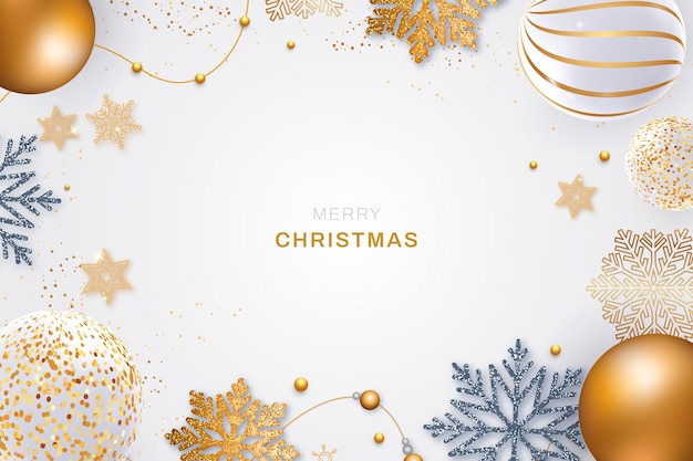 Desenho de fundo de Natal em gradiente