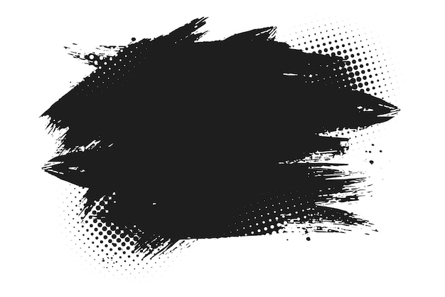 Desenho de fundo de textura de splatter de meio tom grunge abstrato
