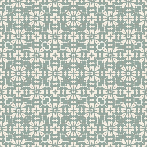 Desenho de fundo decorativo com padrão de damasco sem costura