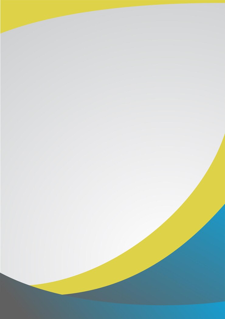Vetor desenho de fundo simples com cores de gradiente azul e amarelo