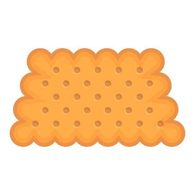 Vetor desenho de ícone de comida de biscoito vetor biscoito bolo lanche chip