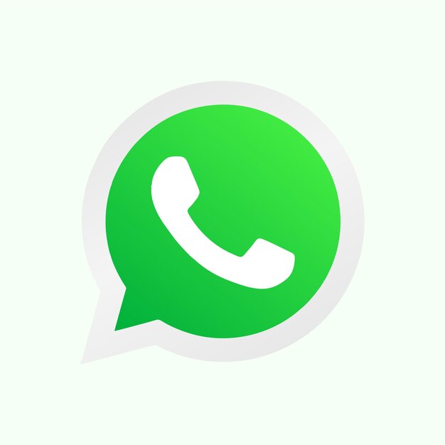 Vetor desenho de ícone do whatsapp