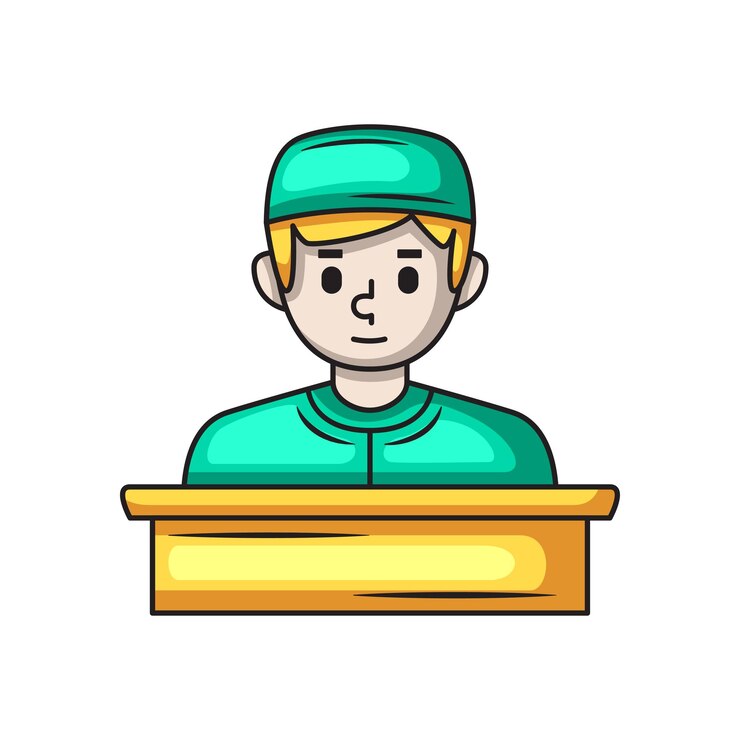 Vetor desenho de ícones imam desenho vetorial
