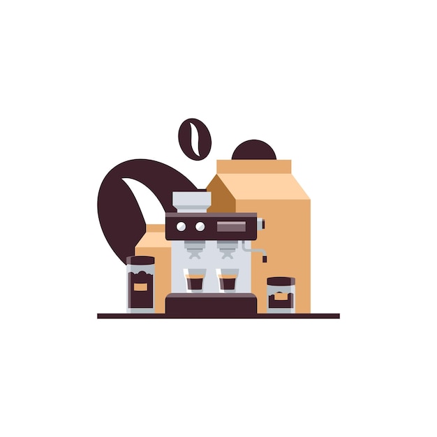 Desenho de ilustrações para o Dia Internacional do Café