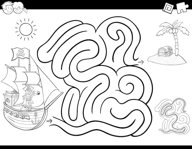 Desenhos para colorir, desenhar e pintar : Desenhos para colorir, jogo do  labirinto