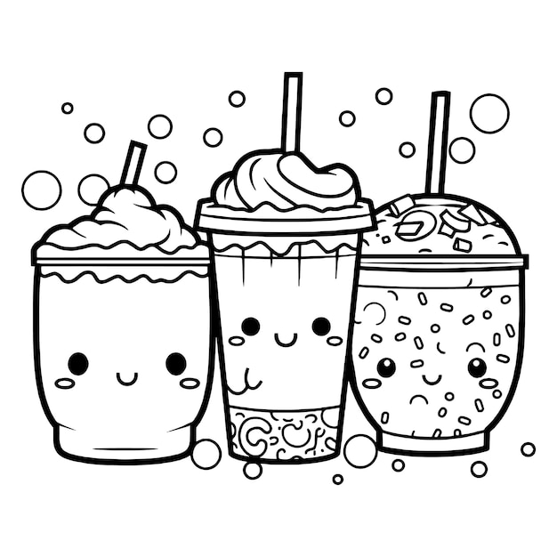 Desenhos de Kawaii para Colorir - Colorir.com