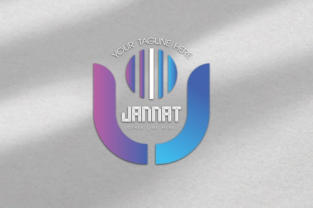 Desenho de logotipo de texto