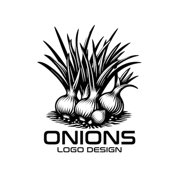 Vetor desenho de logotipo do onions vector