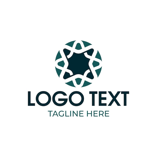Desenho de logotipo ornamental
