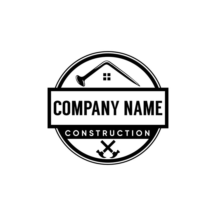 Vetor desenho de logotipo simples de imóveis logotipo de imóvel template de logotipo vetorial para empresa imobiliária