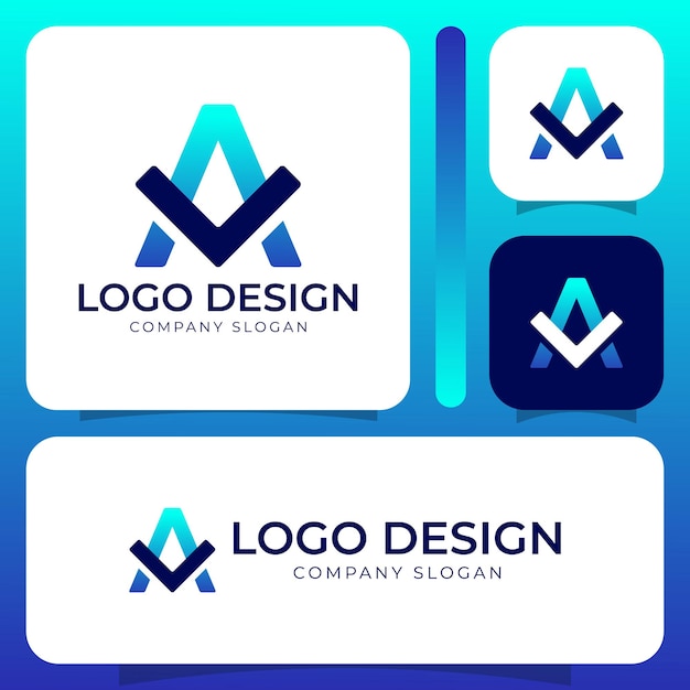 Desenho de logotipo um logotipo moderno