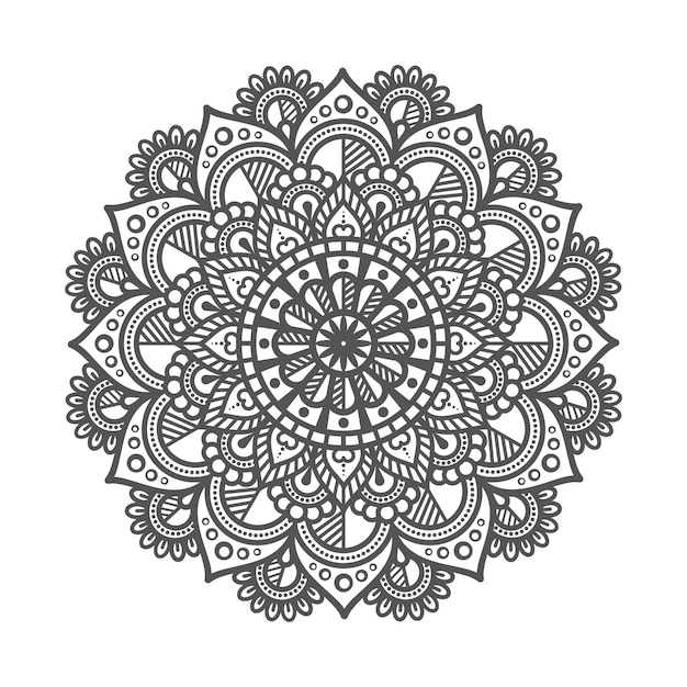 Desenho de mandala elegante