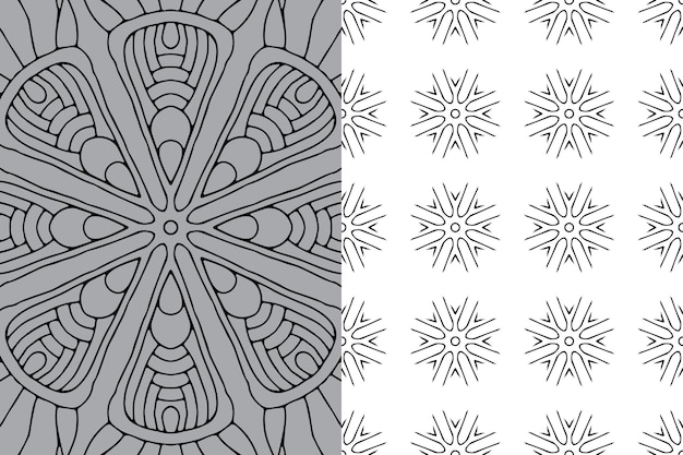 Vetor desenho de mandala ornamental de luxo