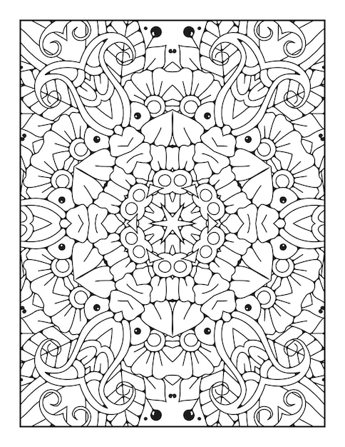 Desenho de mandala para colorir desenho de mandala para colorir