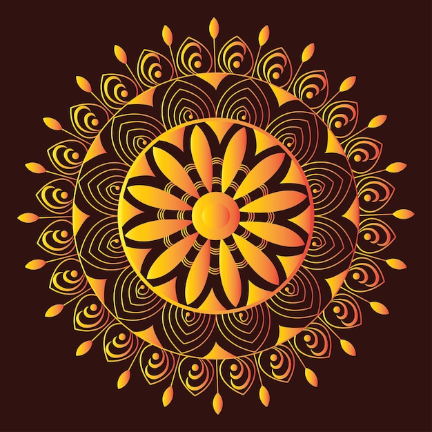 Desenho de Mandala