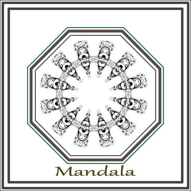 Desenho de mandala