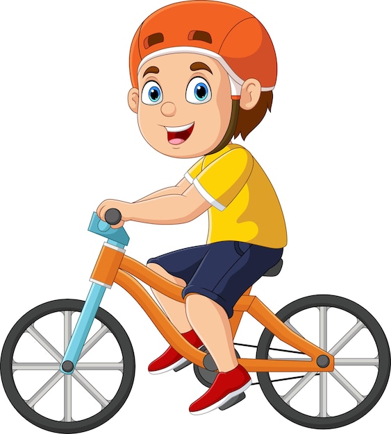 Desenho Animado. Ilustração Infantil. a Bicicleta Escapou