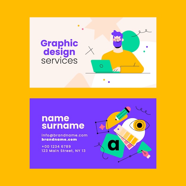 Desenho de modelos de design gráfico
