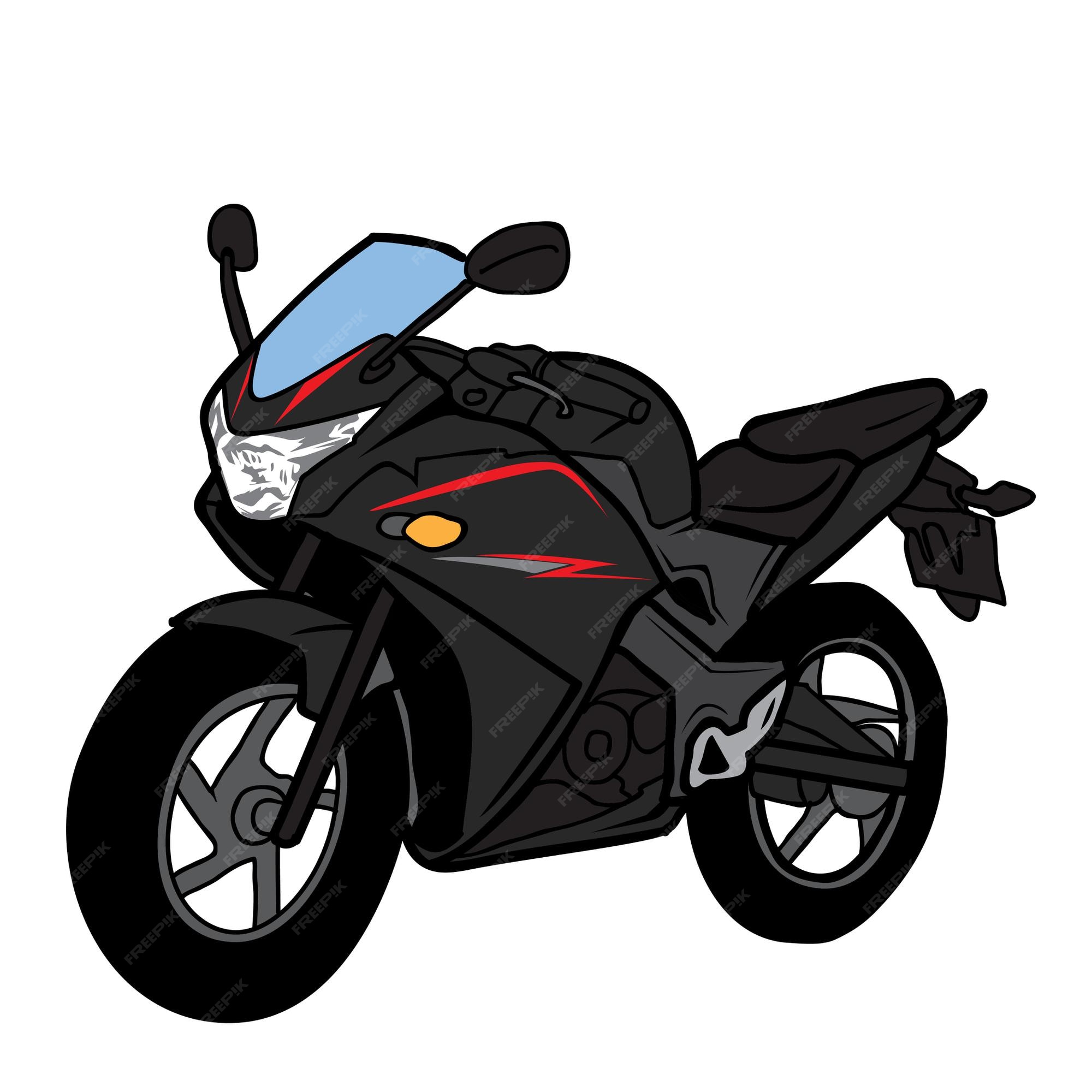 Bike, Saltos Na Motocicleta E Esportes Extremos Sportbike Motobike, Jogo Do  Corpo De Esporte Ilustração do Vetor - Ilustração de preto, fundo: 71901429