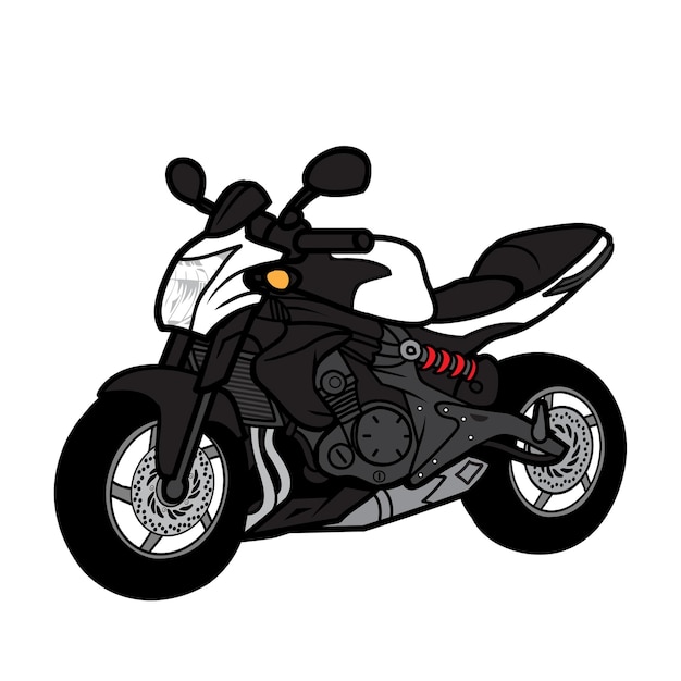Desenho de motocicleta bigbike