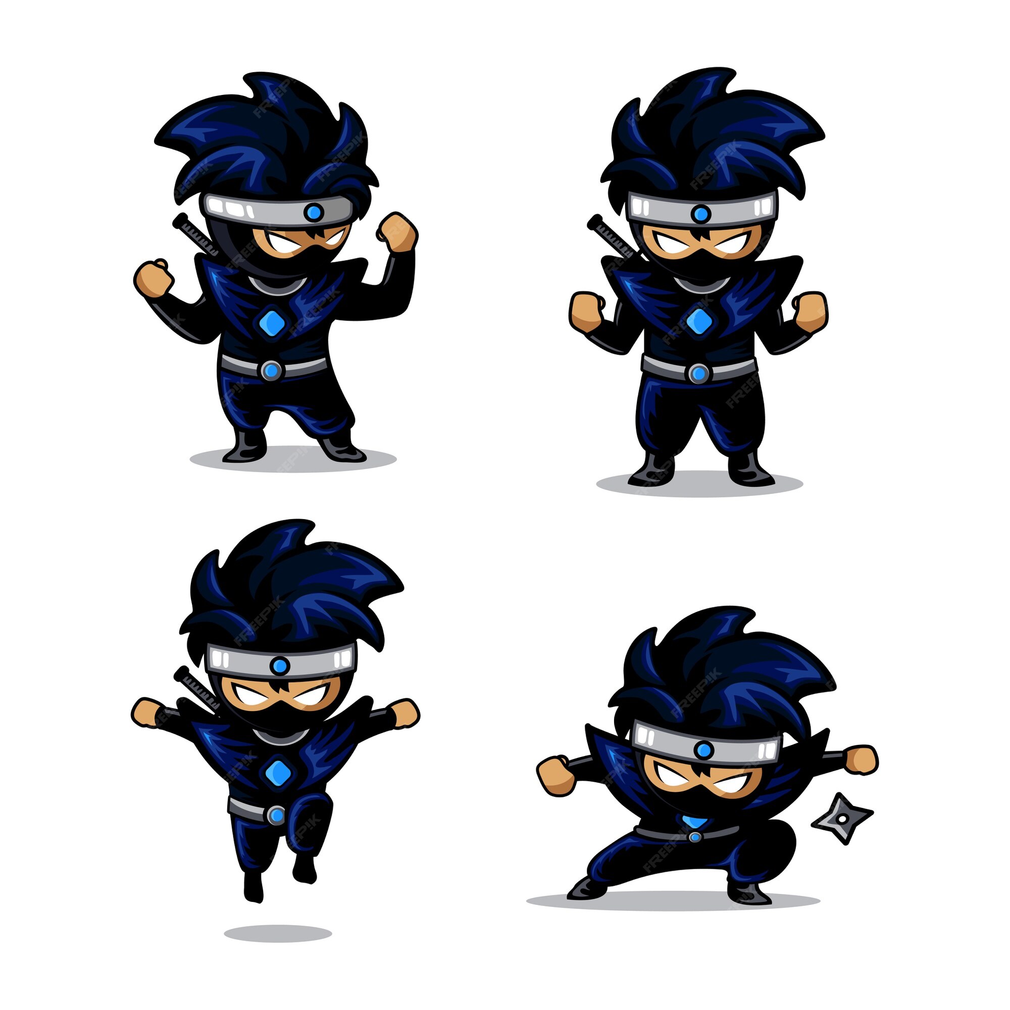 Desenho de Menino ninja pintado e colorido por Usuário não registrado o dia  03 de Abril do 2018