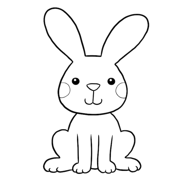 COMO DESENHAR UM COELHO KAWAII FÁCIL PASSO A PASSO 🐇 