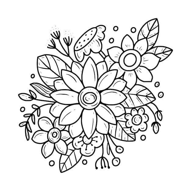 Desenho de Ramalhete para colorir  Desenhos para colorir e imprimir gratis