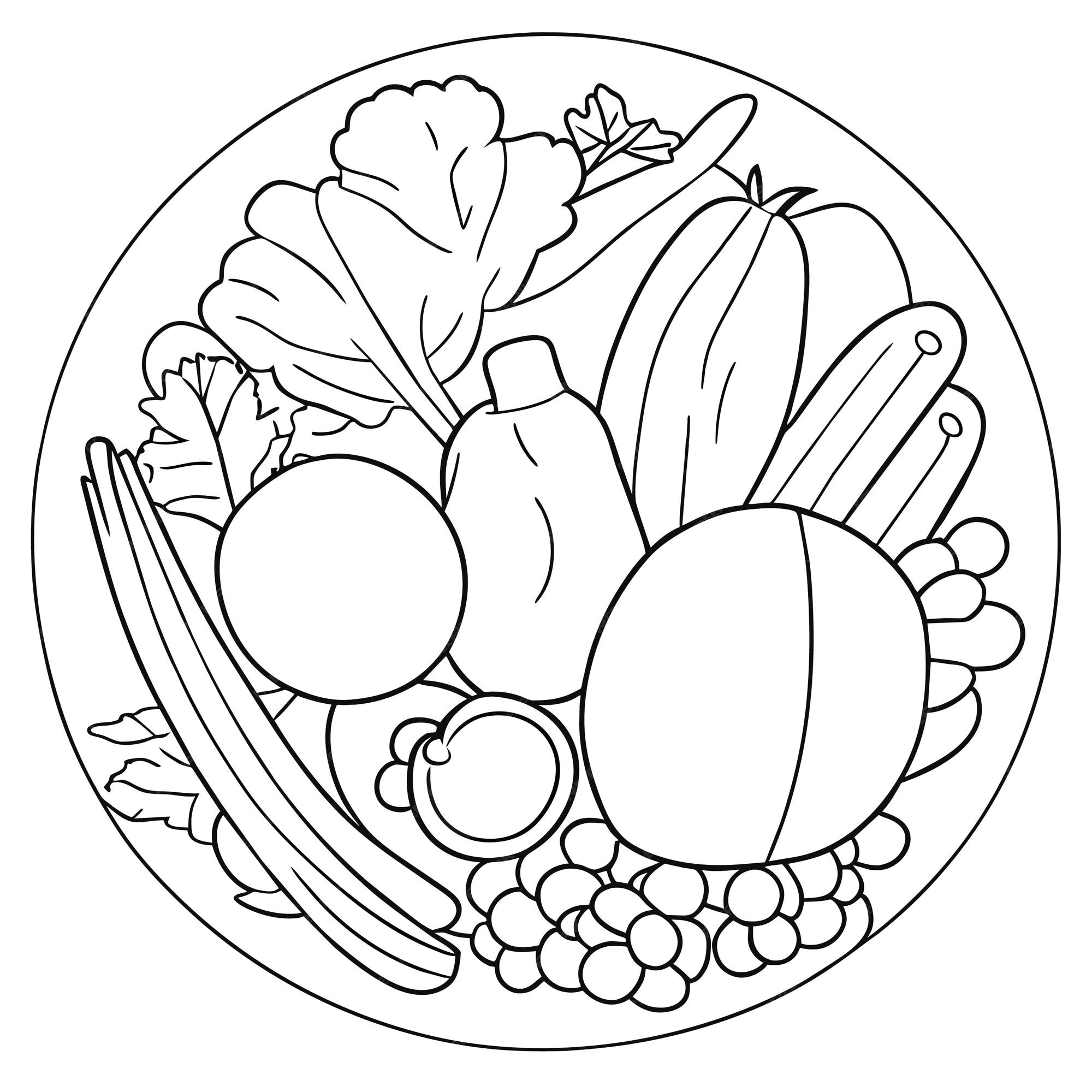 Desenho De Coleção Contornos Vegetais Desenhados à Mão Para Colorir  Vegetariano Interativo Vetor PNG , Desenho De Anel, Desenho Vegetal, Desenho  Colorido Imagem PNG e Vetor Para Download Gratuito