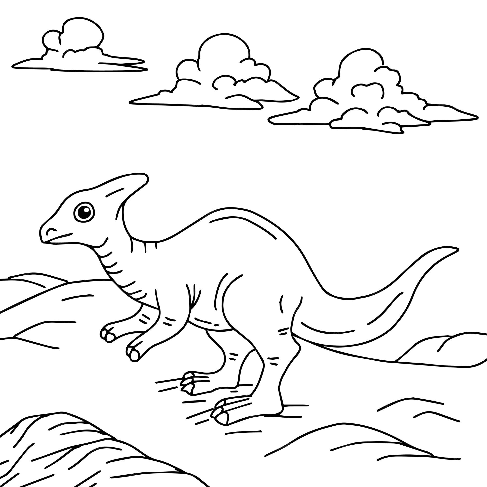 Dinossauros para colorir 256 –  – Desenhos para Colorir