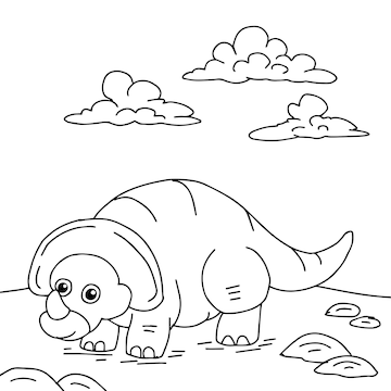 Dinossauros para colorir 257 –  – Desenhos para Colorir