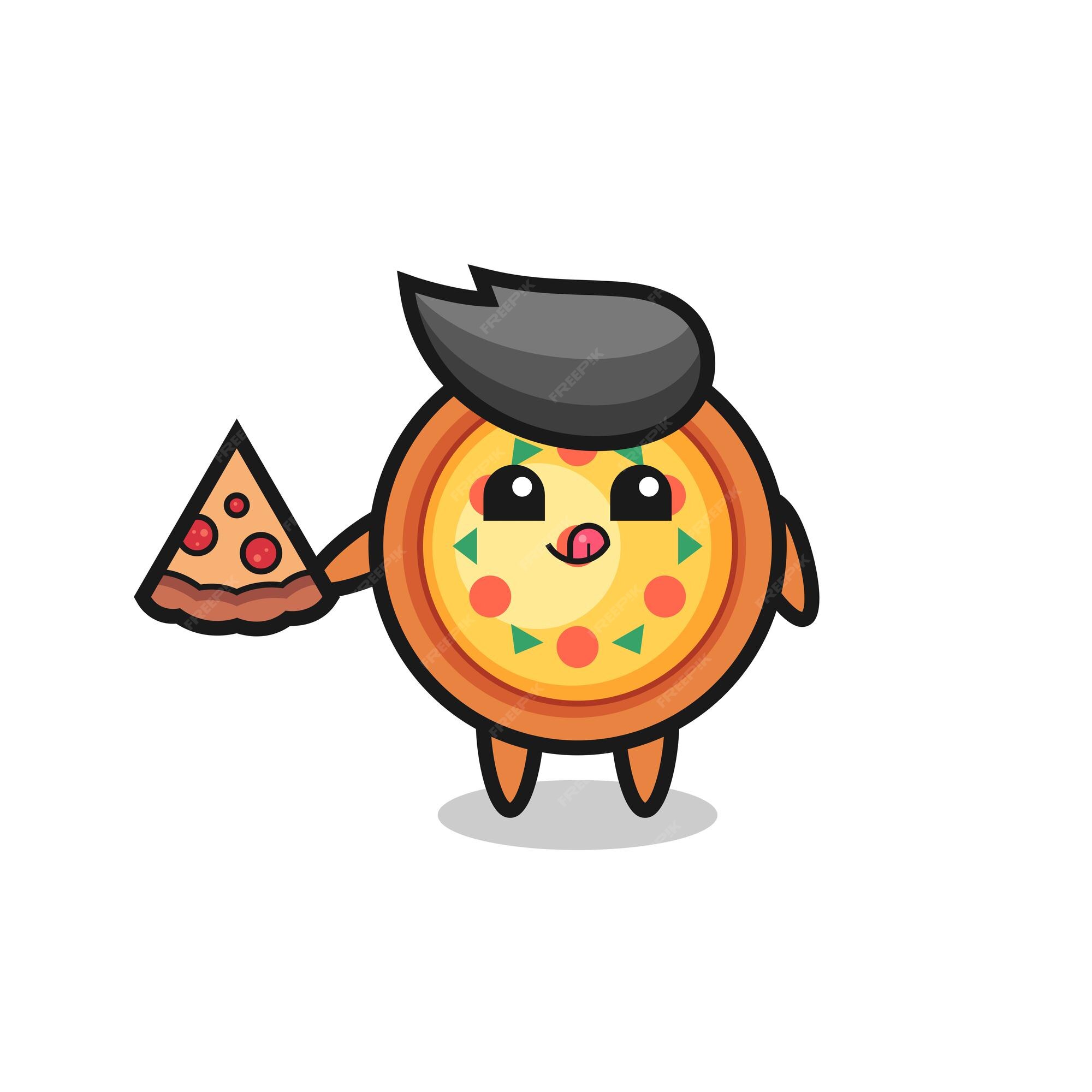 Como desenhar FATIA DE PIZZA fofo, desenhos kawaii fáceis, como