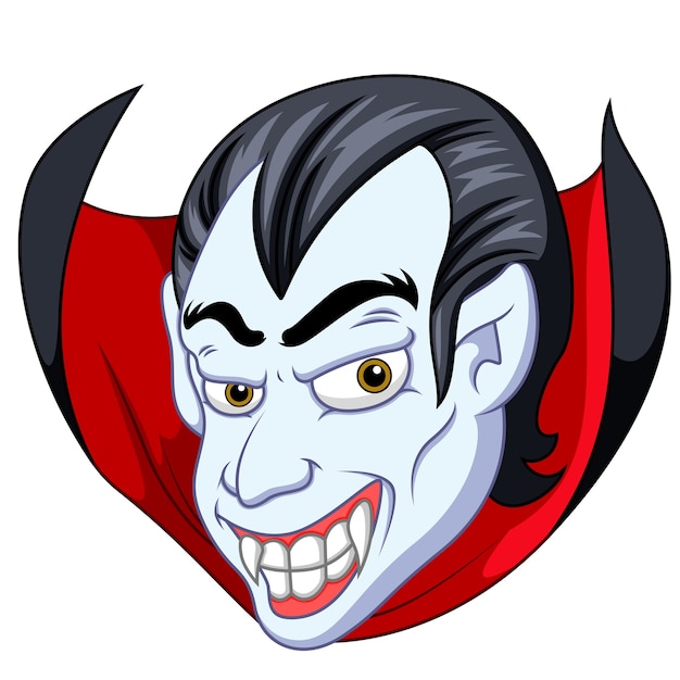 Bipolar Clipart Dois Desenhos Animados De Vampiros E Rostos De